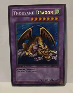 YUGIOH THOUSAND DRAGON MRD-143 1ST EDITION SECRET NEAR MINT - Image 2
