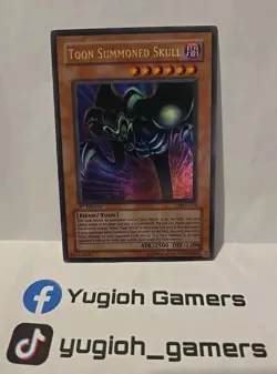 YUGIOH TOON SUMMONED SKULL MRL-073 1ST EDITION ULTRA EXCELLENT CONDITION - Image 1