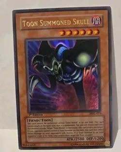 YUGIOH TOON SUMMONED SKULL MRL-073 1ST EDITION ULTRA EXCELLENT CONDITION - Image 3