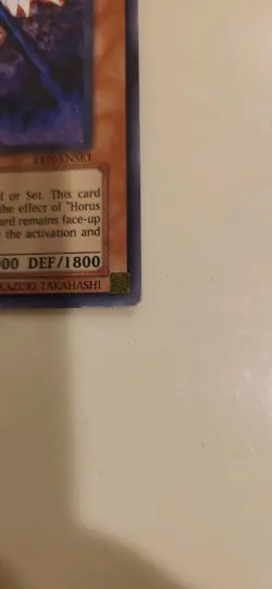 YUGIOH! Horus The Black Flame Dragon LV8 EEN-ENSE1 Secret Rare LP - Image 3