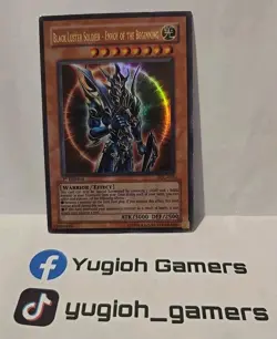YUGIOH BLACK LUSTER SOLDIER ENVOY OF THE BEGINNING IOC-025 1ST EDITION PLAYED - Image 1