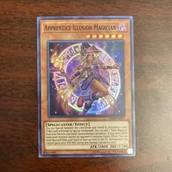 Apprentice Illusion Magician - Super Rare - LED6-EN007 (NM) - Yugioh Unlim - Image 1