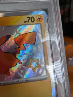 Pikachu Shiny 131/091 Pokemon 2024 Paldean Fates EN PSA 10 GEM MINT - Image 4