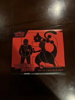Destined Rivals Pokemon Center Exclusive ETB Elite Trainer Box - SEALED - Image 1