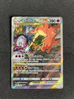 Pokemon TCG - Charizard VSTAR SWSH262 Black Star Promo - Image 1