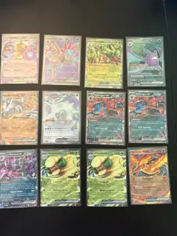Pokemon EX Mixed Lot of 12 Cards TEAM ROCKET, RESHIRAM, HYDREIGON - Image 1
