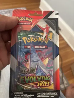 Pokemon TCG Pin Blister - Evolving Skies + Chilling Reign - Ho-Oh - Sealed - Image 1