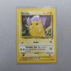 Pikachu 87/130 Base Set 2 Common WOTC Pokemon Card - Image 1