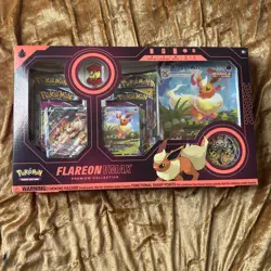 🔥 Pokemon TCG Flareon VMAX Premium Collection Factory Sealed Evolving Skies - Image 1
