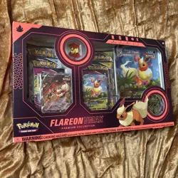 🔥 Pokemon TCG Flareon VMAX Premium Collection Factory Sealed Evolving Skies - Image 2