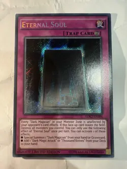 Yu-Gi-Oh! Eternal Soul Legendary Decks II LDK2-ENS06 Limited Secret Rare *LP* - Image 1