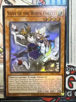 1x Yu-Gi-Oh! Silvy Of The White Forest - OP28-EN005 - Super Rare - NM - Image 1