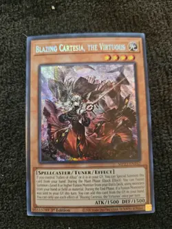 Yu-Gi-Oh! TCG Blazing Cartesia, the Virtuous 25th Anniversary Tin: Dueling... - Image 1