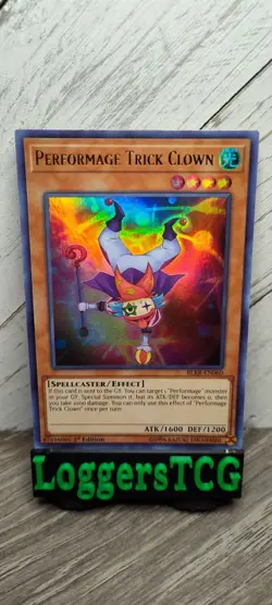 Yu-Gi-Oh! Performage Trick Clown / BLRR EN060 1st Edition LP - Image 1