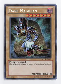 Dark Magician LCYW-EN001 Unlimited Secret Rare Konami TCG Yugioh Card NM - Image 1