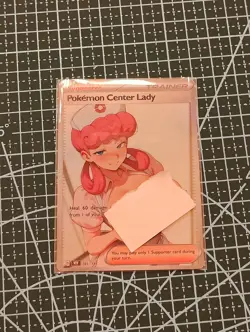 Pokemon Trainer Sexy Story Anime Waifu Adult Foil Card - Image 1