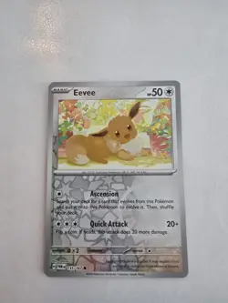 Eevee SV06: Twilight Masquerade 135/167 Pokemon Card NM - Image 1