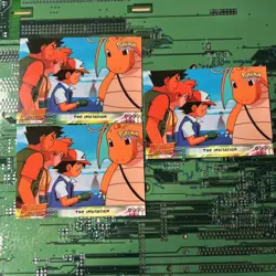 The Invitation 13 Topps Pokemon Mewtwo Strikes Back Card Blue Logo 1st Print 3 - Image 1