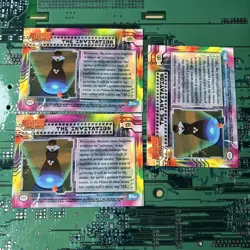 The Invitation 13 Topps Pokemon Mewtwo Strikes Back Card Blue Logo 1st Print 3 - Image 4