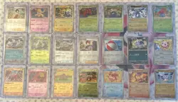 Pokemon Japanese 151 Master Ball Reverse Holo Card Lot of 45 Cards - Near Mint - Image 1