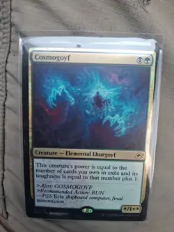 Cosmogoyf FOIL Rare Edge of Eternities MTG Card Elemental Creature EOE N.M - Image 2