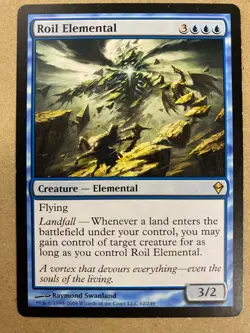 MTG 1x Roil Elemental # 62 Zendikar Modern Magic the Gathering Card x1 MP - Image 1