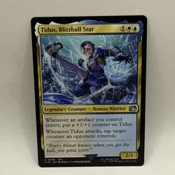 Magic The Gathering MTG - Tidus, Blitzball Star - Final Fantasy X - Tcg Card - Image 1