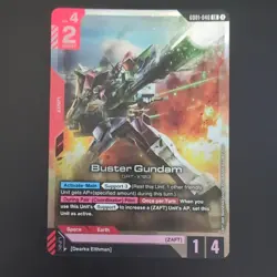 Gundam Card Game Buster Gundam LR GD01-046 - Image 1