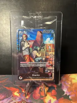 One Piece Shanks Leader Promo Card PSA Magazine, OP09-001, Sealed (see pics) - Image 1