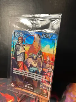 One Piece Shanks Leader Promo Card PSA Magazine, OP09-001, Sealed (see pics) - Image 4