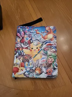 Pikachu Pokemon Trading Card Binder - Holder Case Album Sheets - Image 1