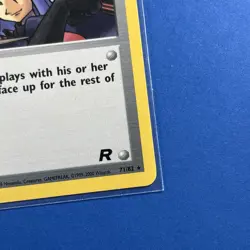 2000 Pokemon Team Rocket Here Comes Team Rocket! 71 /82 NM Card - Image 4