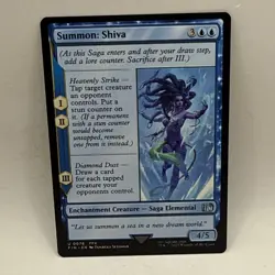 MTG - Summon: Shiva - Final Fantasy NM Magic The Gathering Card - Image 1