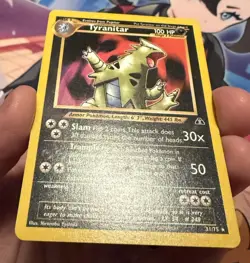 Tyranitar Neo Discovery Non Holo Rare 31/75 Card LP VTG Pokemon *More Auctions* - Image 4
