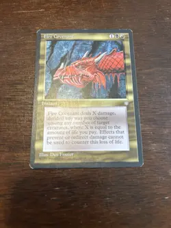 Fire Covenant NM Ice Age - MTG Magic the Gathering - Image 1