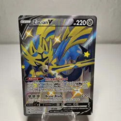 Zacian V (Shiny) SWSH292 SWSH: Sword & Shield Promo Cards Holo - Image 2