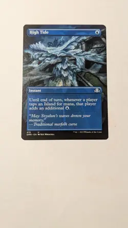 High Tide (Borderless) #419 (NM) Dominaria Remastered DMR Magic MTG - Image 1