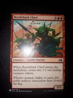 MTG Beetleback Chief [Mystery Booster, Near Mint] A196 - Image 2