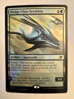 Sledge-Class Seedship - 208 - Foil - EOE - NM - MTG Magic the Gathering - Image 1