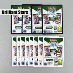 12 Pokemon TCG Online Codes - Brilliant Stars (12 Codes) Digital Delivery - Image 1