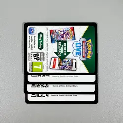 12 Pokemon TCG Online Codes - Brilliant Stars (12 Codes) Digital Delivery - Image 3