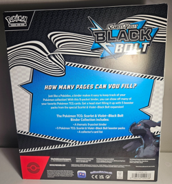 Pokemon Scarlet & Violet Black Bolt Binder Collection - New Sealed - Image 3