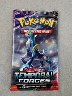 Pokemon TCG: Scarlet and Violet Temporal Forces Booster Pack Sealed NEW - Image 1