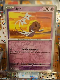 Pokemon Uxie S & V Surging Sparks Reverse Holo Common 078/191 - Image 1