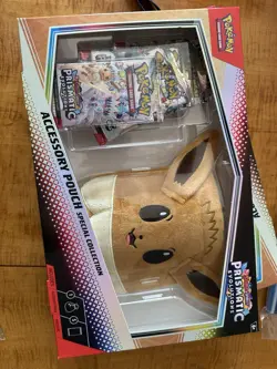 Pokemon TCG Prismatic Evolutions Accessory Pouch Special Collection Box Sealed.. - Image 1