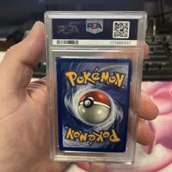 Pokemon 1999 Machamp 8/102 Holo 1st Edition Base Set PSA 6 EX-MT - Image 2