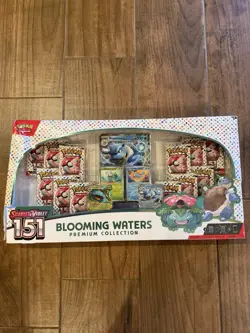 Pokemon TCG: 151 - Blooming Waters Premium Collection Sealed Box (Damaged) - Image 1
