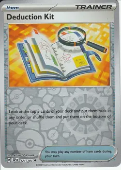 POKEMON - DEDUCTION KIT - 171/191 - REVERSE HOLO - SURGING SPARKS - Image 1