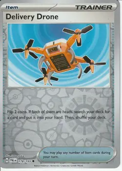 POKEMON - DELIVERY DRONE - 178/193 - REVERSE HOLO - PALDEA EVOLVED - Image 1
