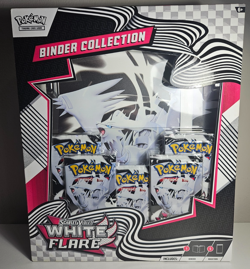 Pokemon Scarlet & Violet White Flare Binder Collection - New Sealed - Image 1